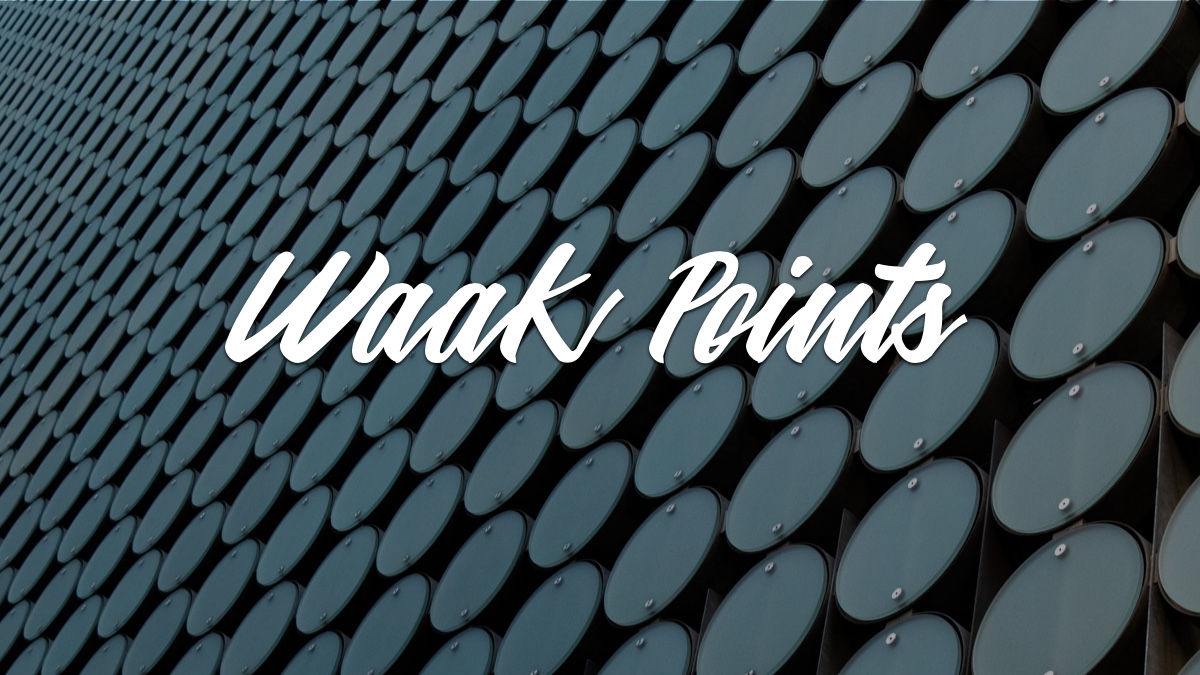 WEAK POINTS – Devocionales Justo a Tiempo